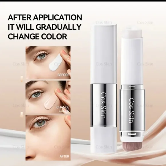 SOLD Cos Skin Color Changing Foundation Stick - #02 Natural - Picture 2 of 7